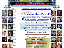 Tablet Screenshot of ministers-best-friend.com